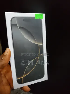 New Apple iPhone 16 Pro Max 256 GB Bronze