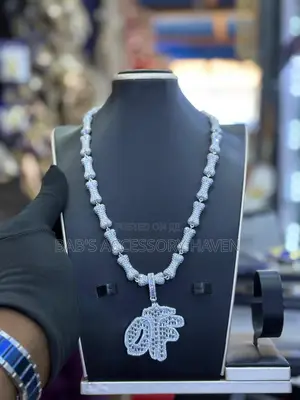 Iced-Out Chain and Pendant