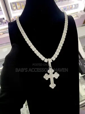 Iced-Out Chain and Pendant