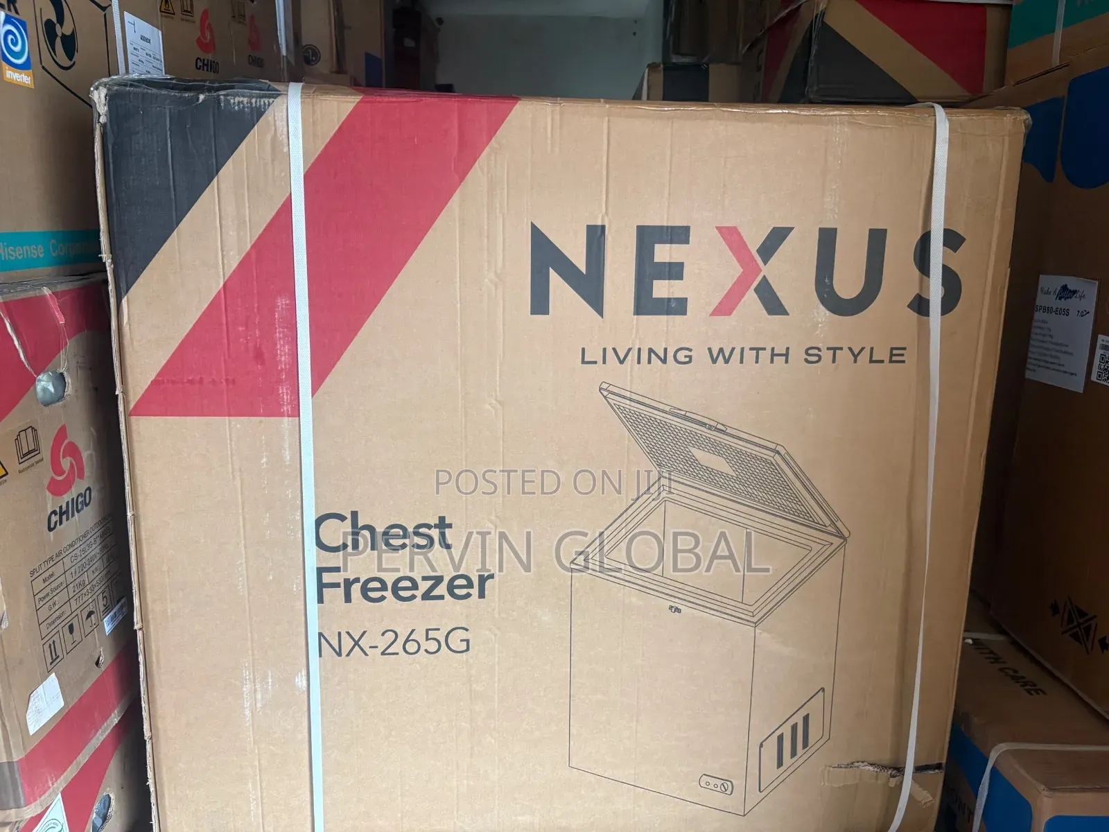 Nexus Freezer Nx-256g 210l