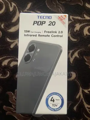 New Tecno Pop 20 64 GB Black