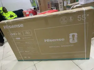 Hisense 55A6Q Smart Television With AI Upscaler and Clarity
