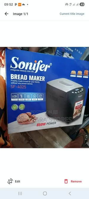 Sonifer Bread Machine
