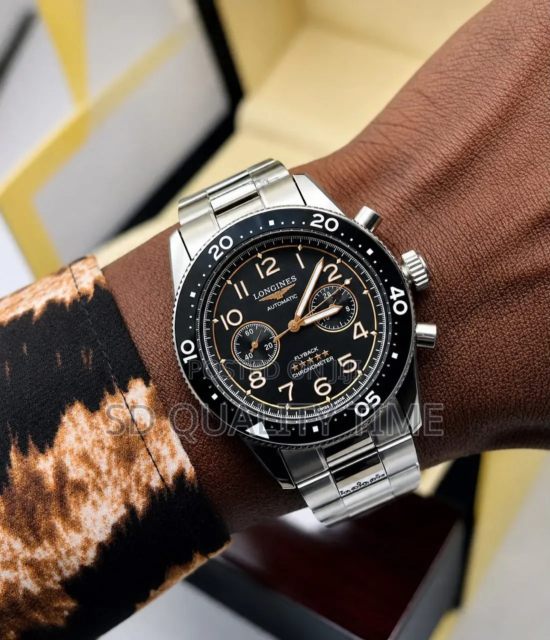 Longines Chronograph Automatic Wristwatch