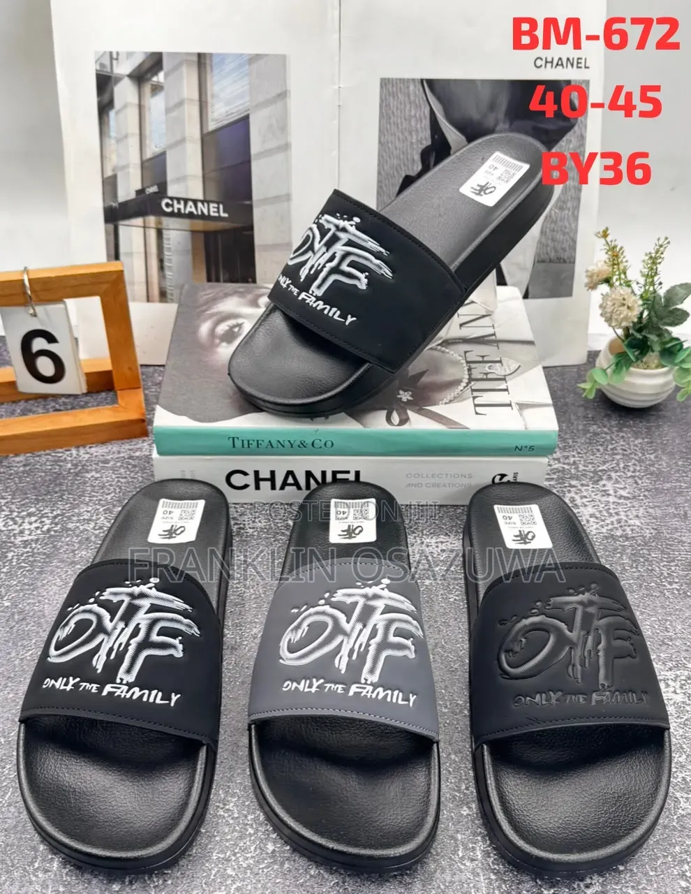 OTF Slide Sandals — Unisex
