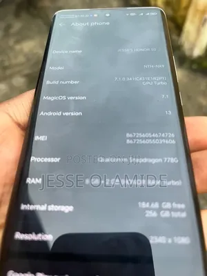 Honor 50 256 GB Silver