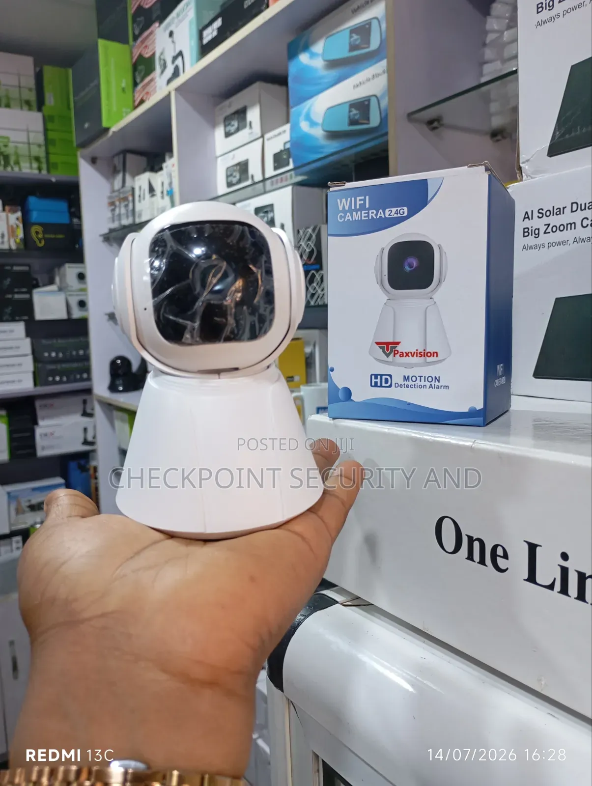 Battery Powered Indoor WiFi Camera
