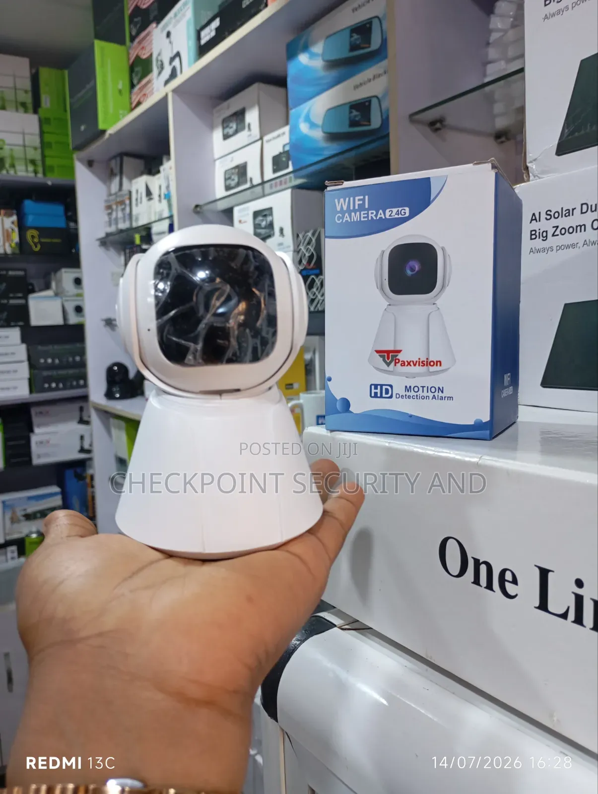 Battery Powered Indoor WiFi Camera