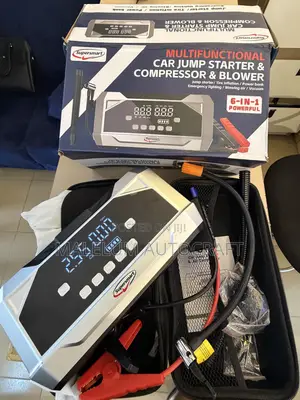 Car Jump Starter and Compressor and Blower