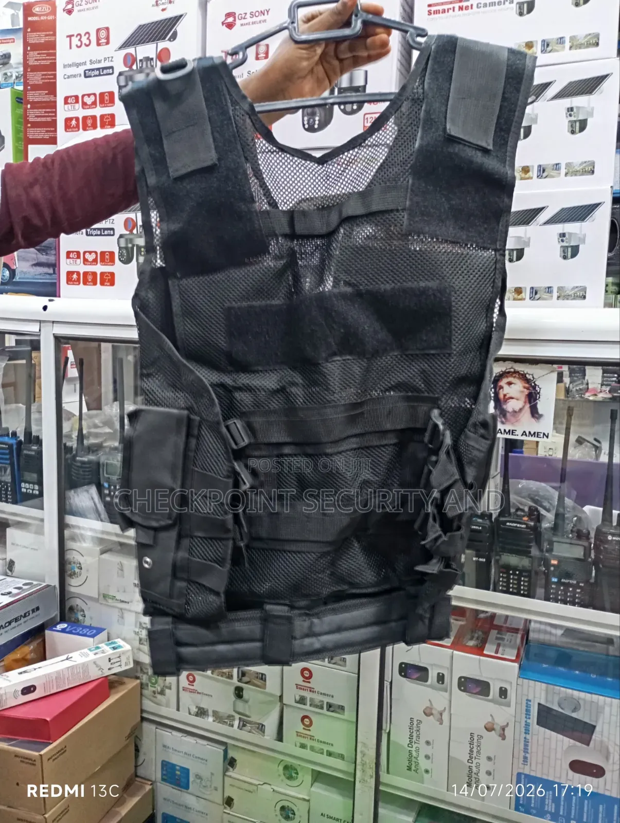 Tactical Jacket With Belt