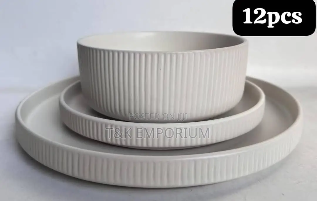 12 Pieces Dinner Set