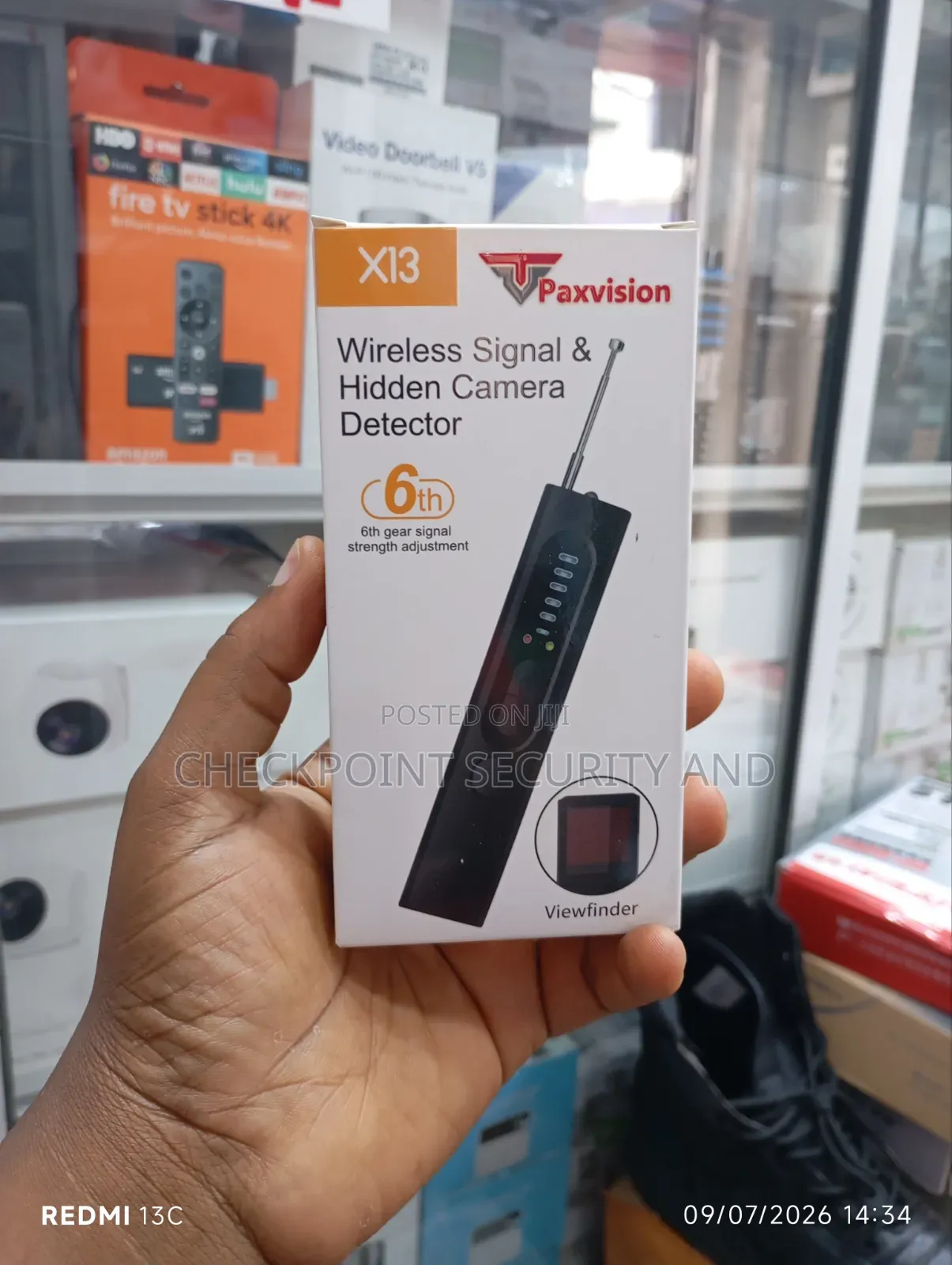 X13 Wireless Signal Hidden Camera Detector