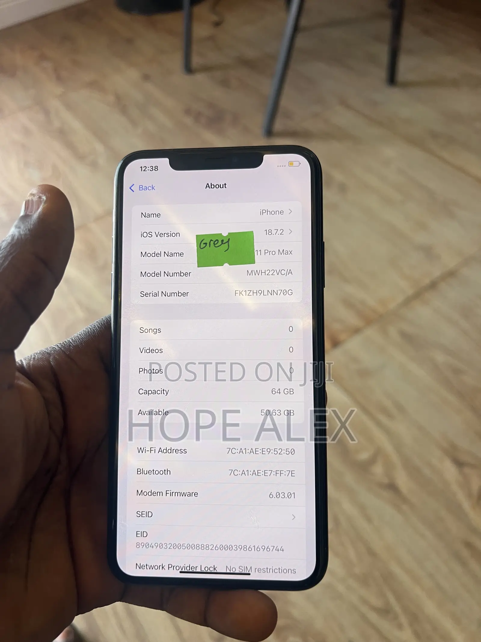 Apple iPhone 11 Pro Max 64 GB Gray