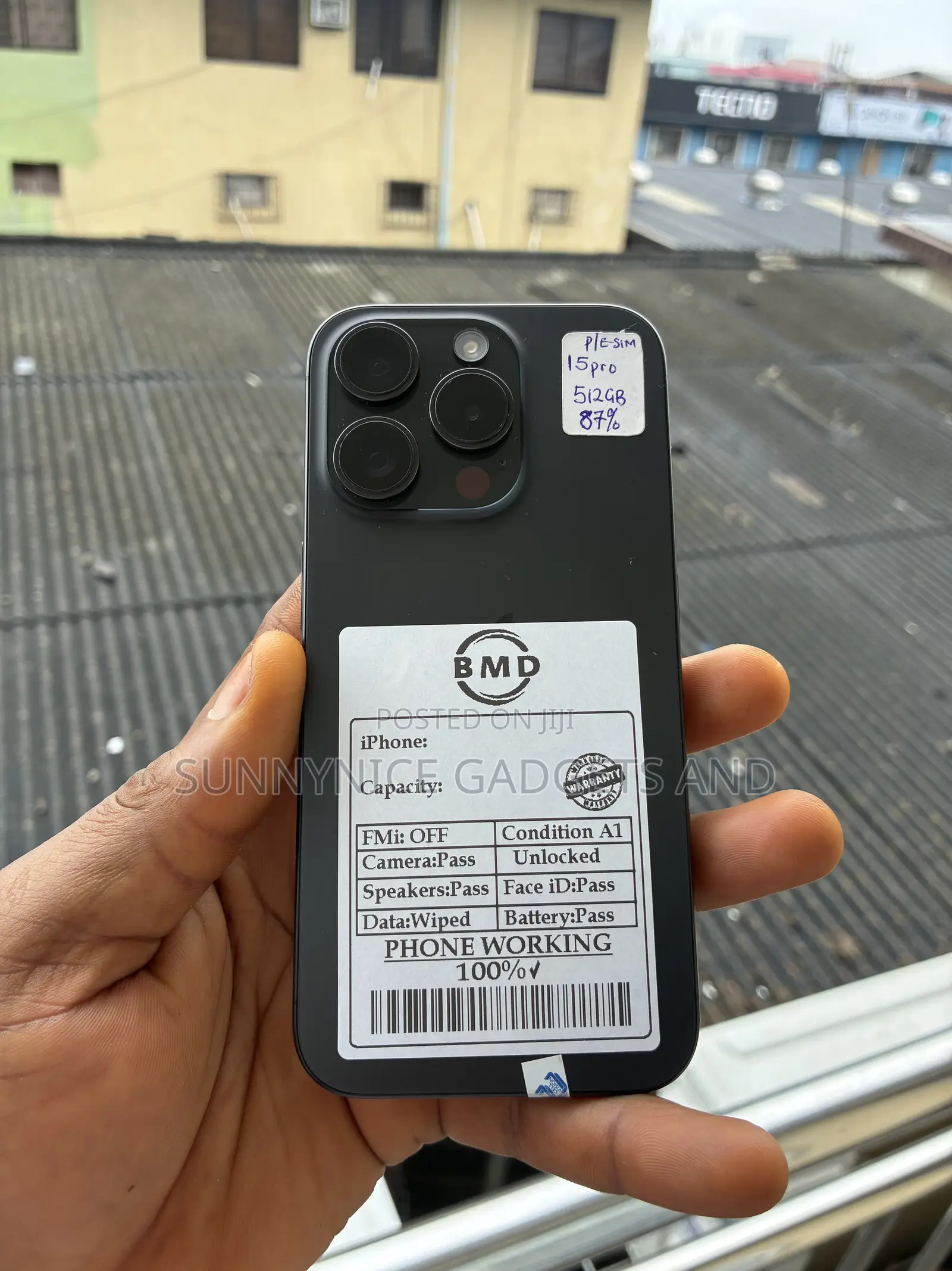 Apple iPhone 15 Pro 512 GB Black