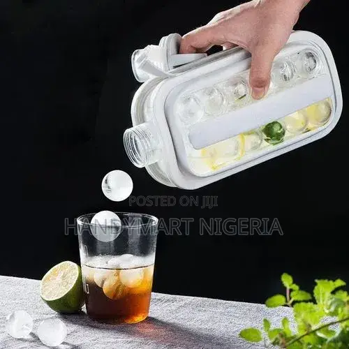 2-in-1 Portable Ice Cube Maker Bottle