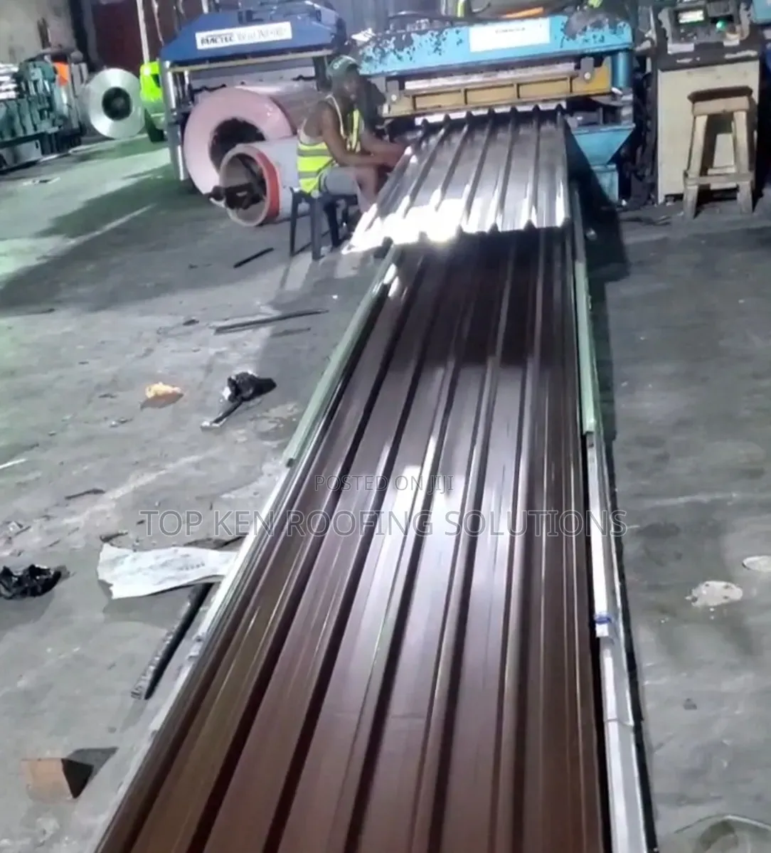 0.55 Nut Brown Longspan Aluminium Roofing Sheets
