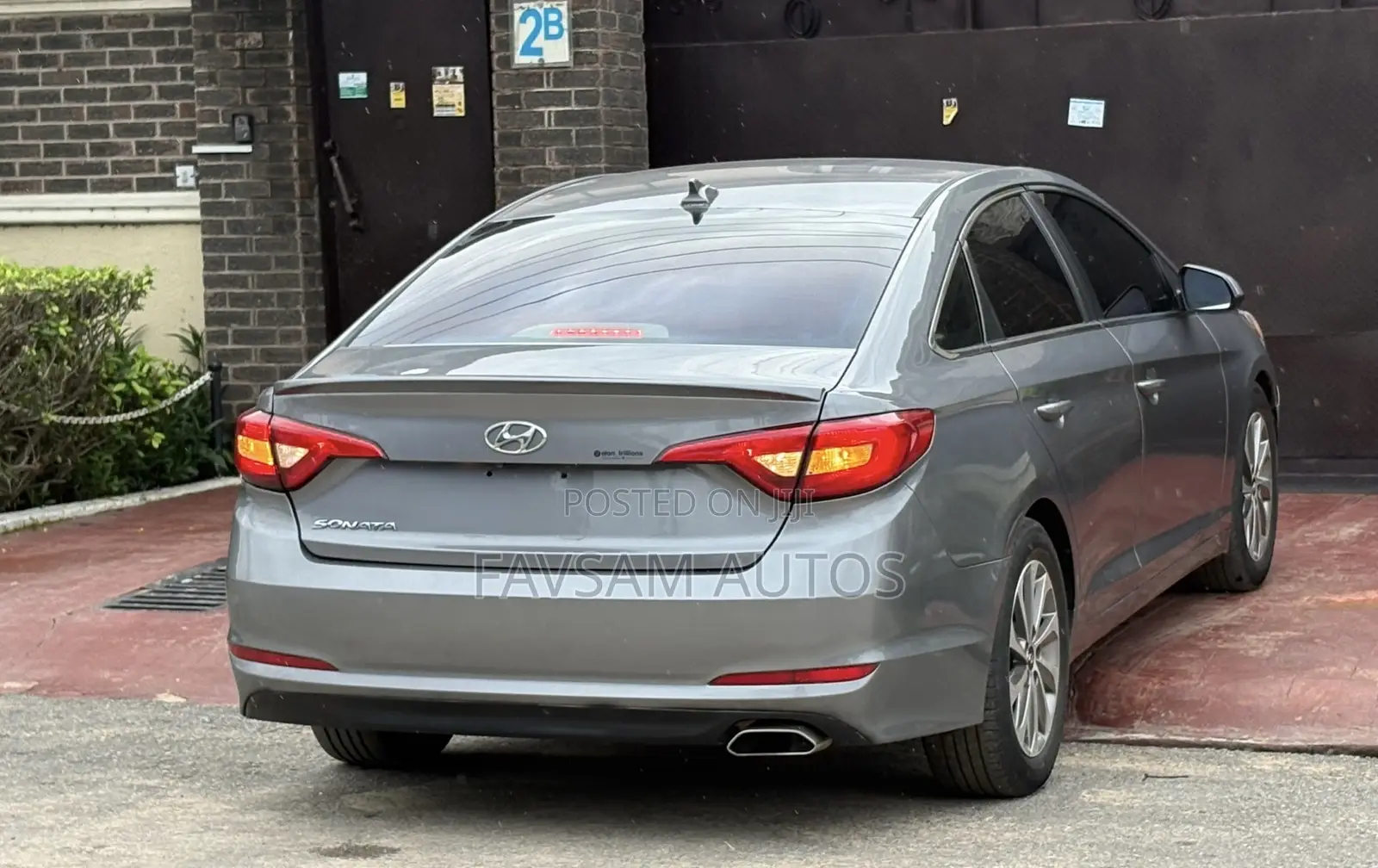 Hyundai Sonata 2016 Gray