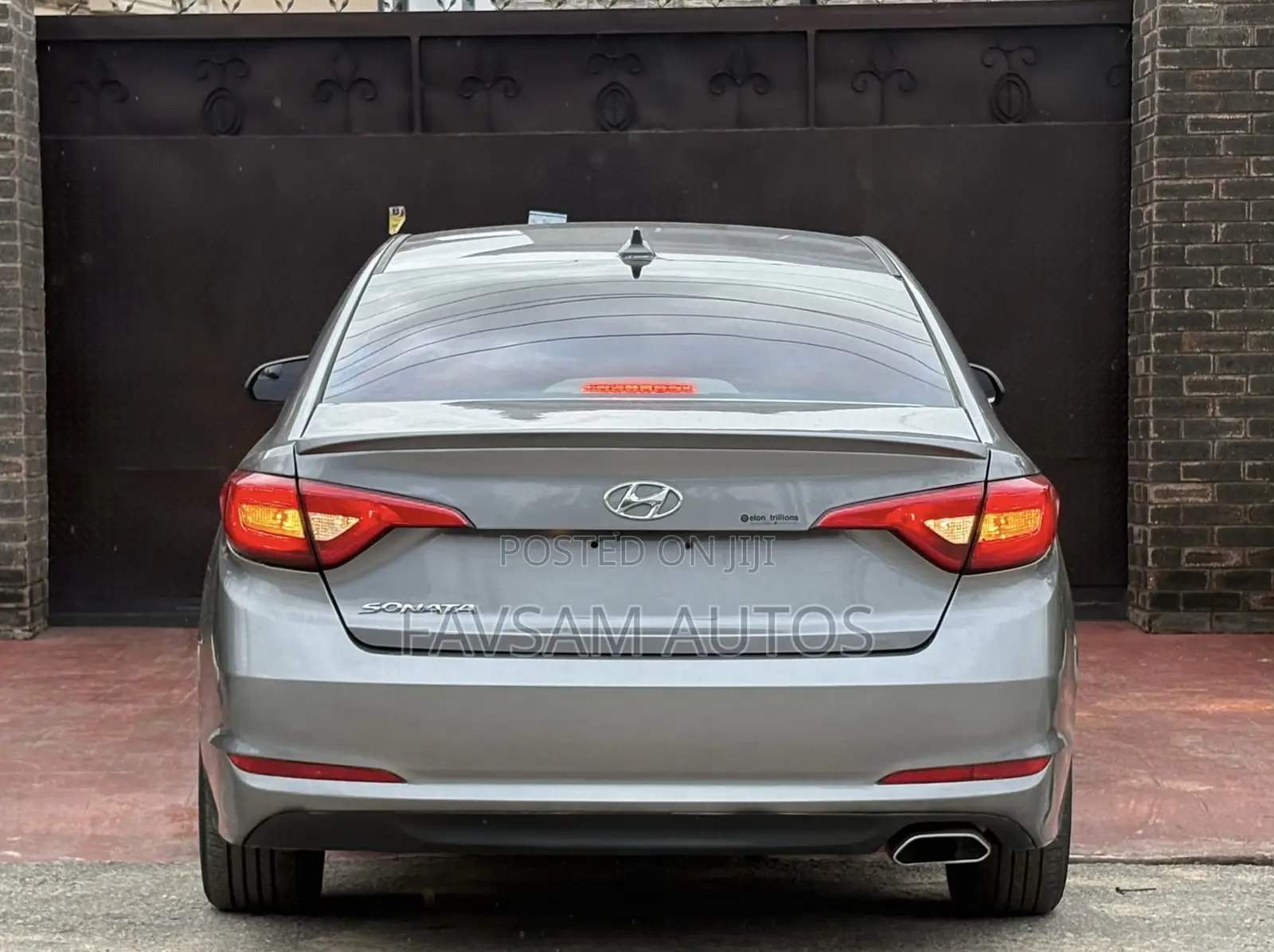 Hyundai Sonata 2016 Gray