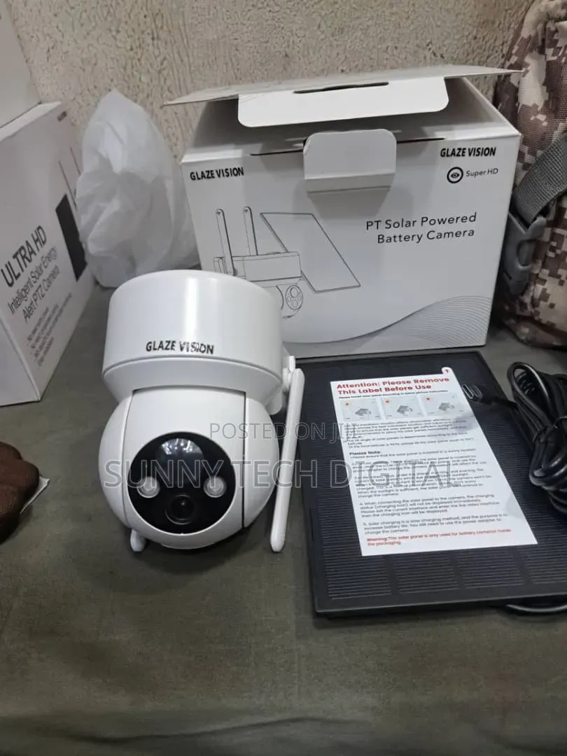 Ubox Single Lens PTZ Solar Camera