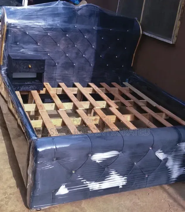 Bed Frame With Bed Side