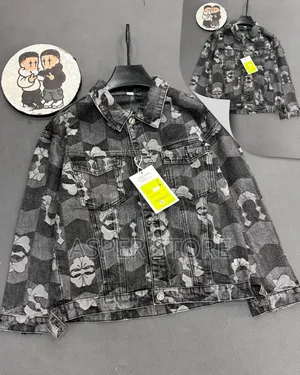 Well Mature Jeans Jacket With Quality