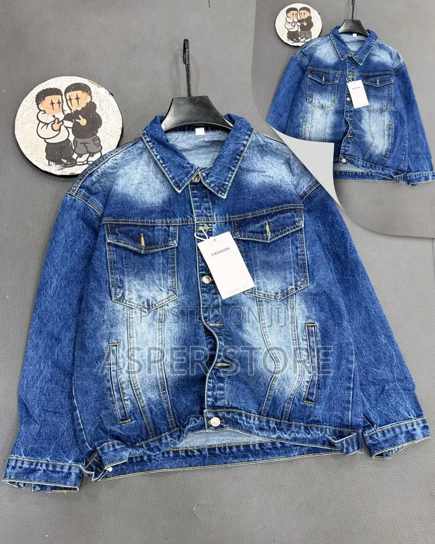 Well Mature Jeans Jacket With Quality