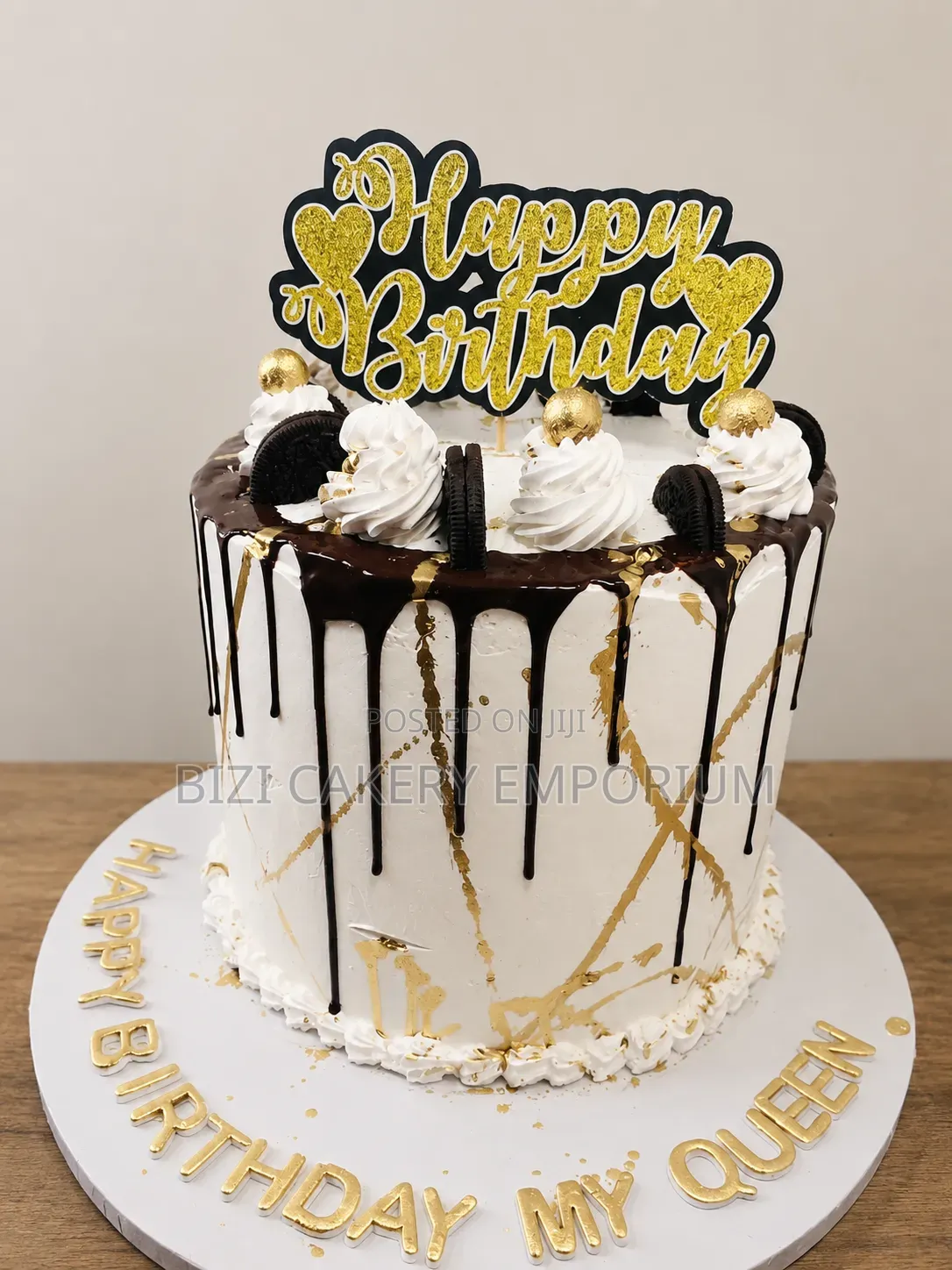 Chocolate Drip Birthday Cakes in Lagos
