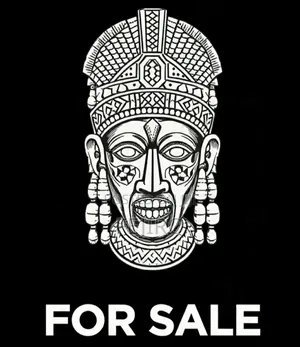 Authentic Benin Royal Mask - Wall Decor