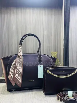 Chrisbella Handbag With a Mini Bag and Adjustable Strap