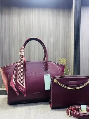 Chrisbella Handbag With a Mini Bag and Adjustable Strap