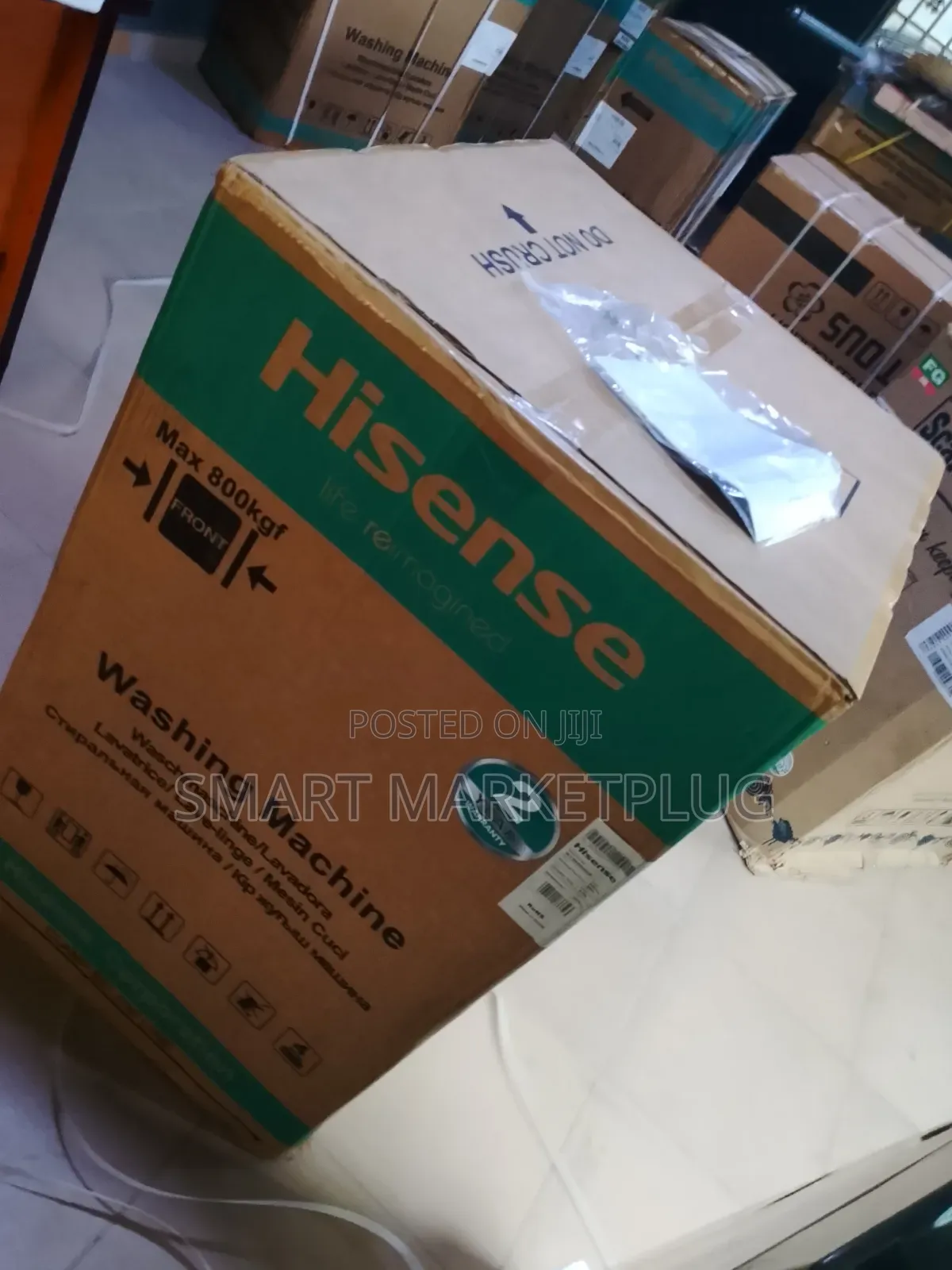 Affordable Hisense 9kg Automatic Washing Machine-Black