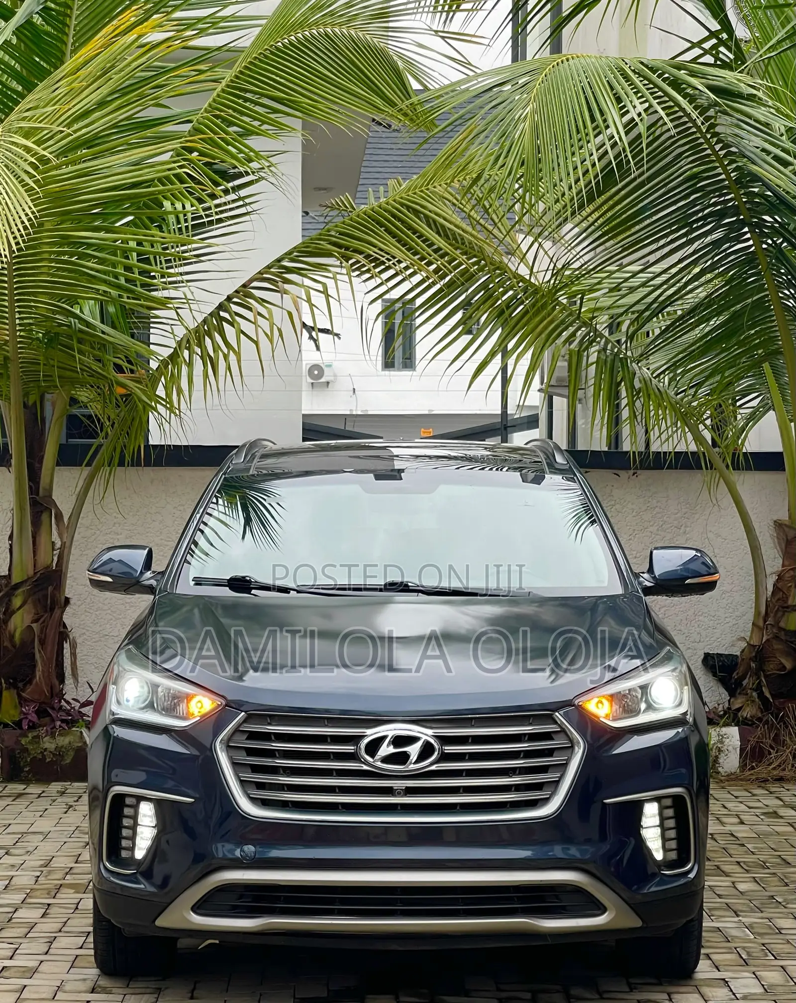 Hyundai Santa Fe 2017 Blue