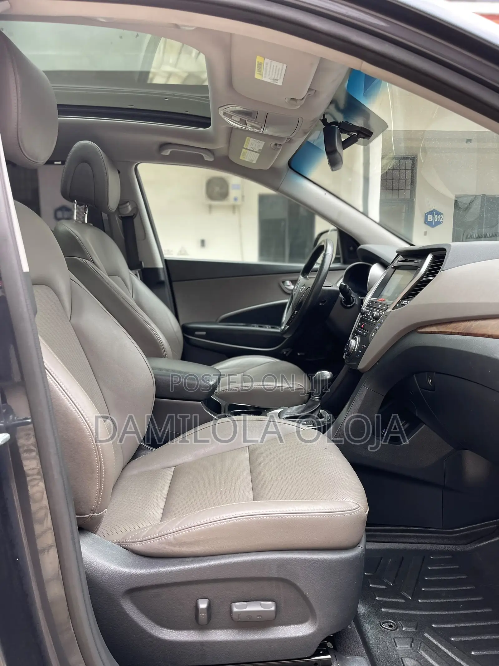 Hyundai Santa Fe 2017 Blue
