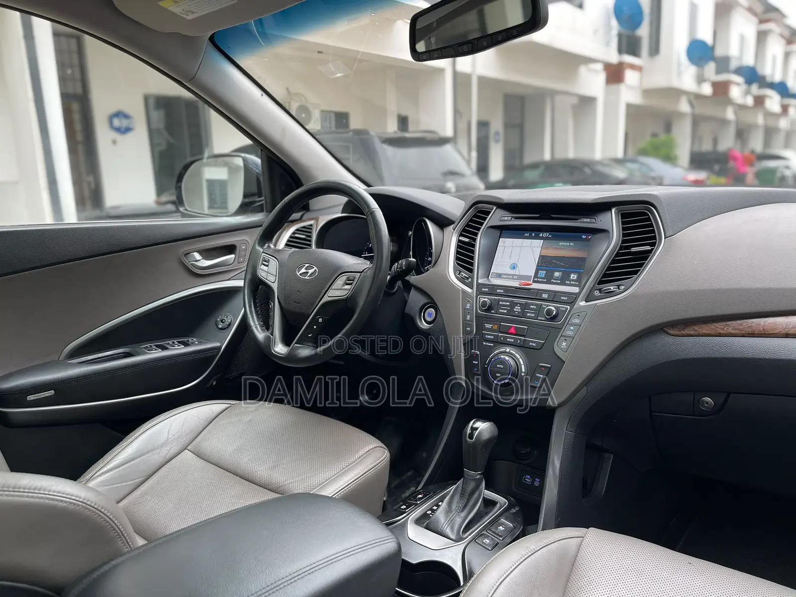 Hyundai Santa Fe 2017 Blue