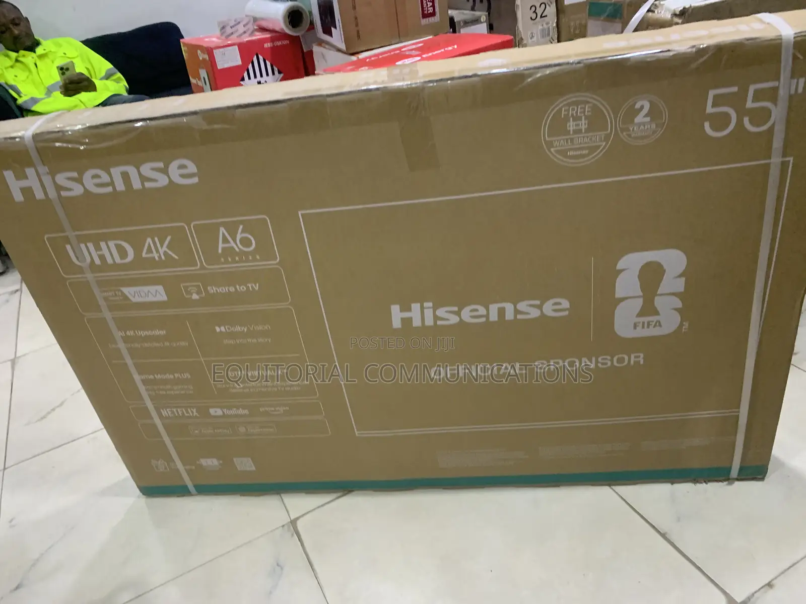 Hisense 55A6Q UHD Smart TV With Smooth Performance