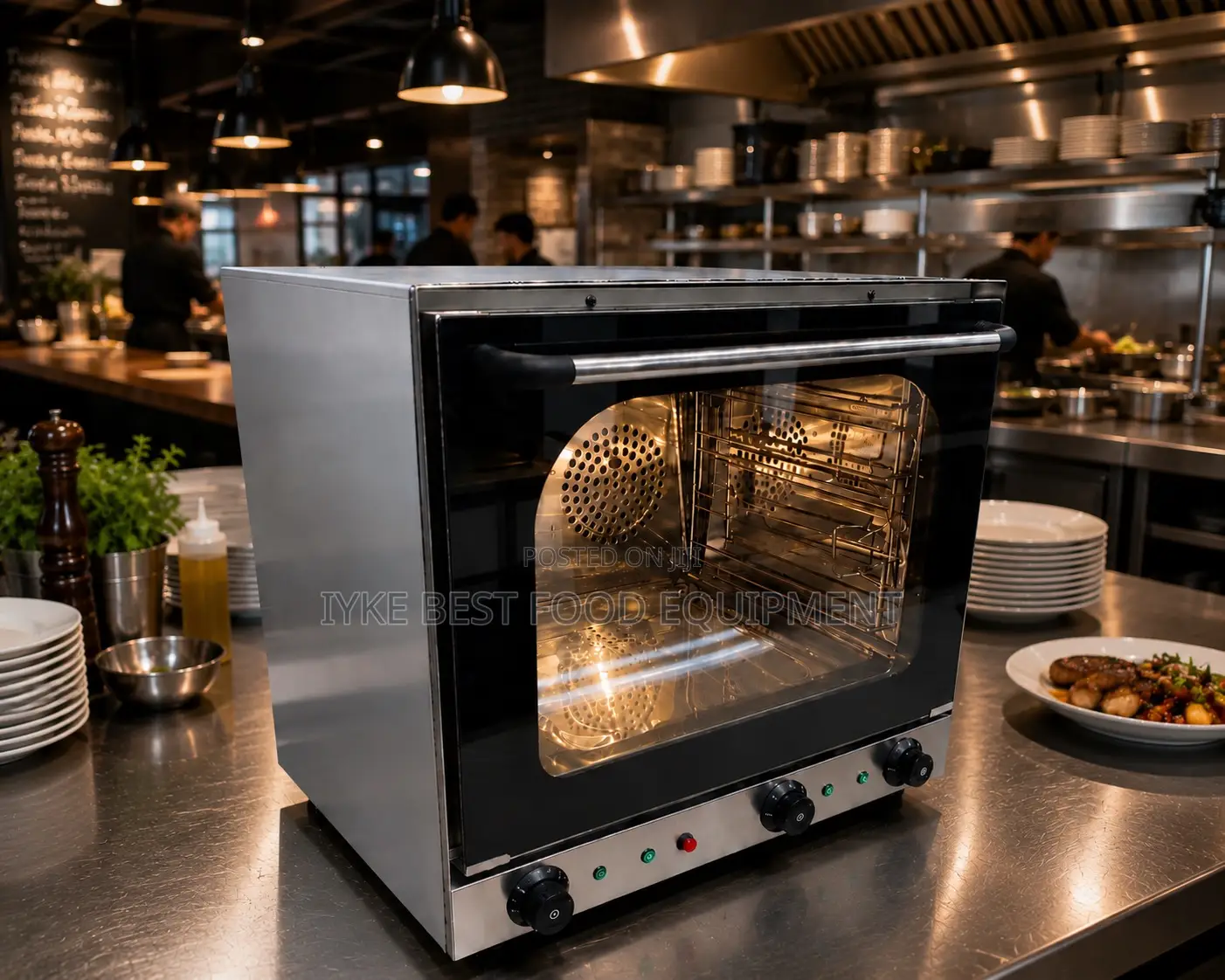 4 Trays Convection Ovens
