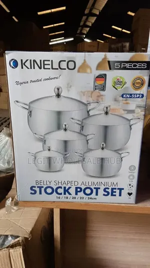 Quality 5pcs Belly Shaped Pot Set