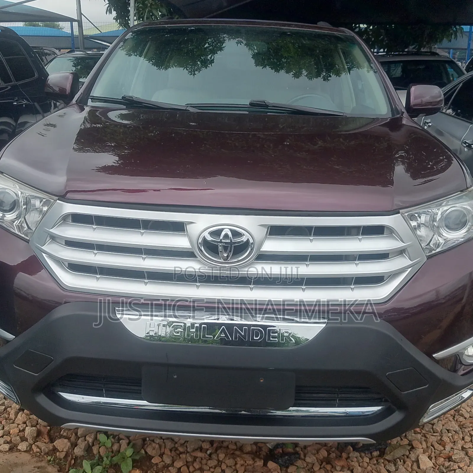 Toyota Highlander 2013 Maroon