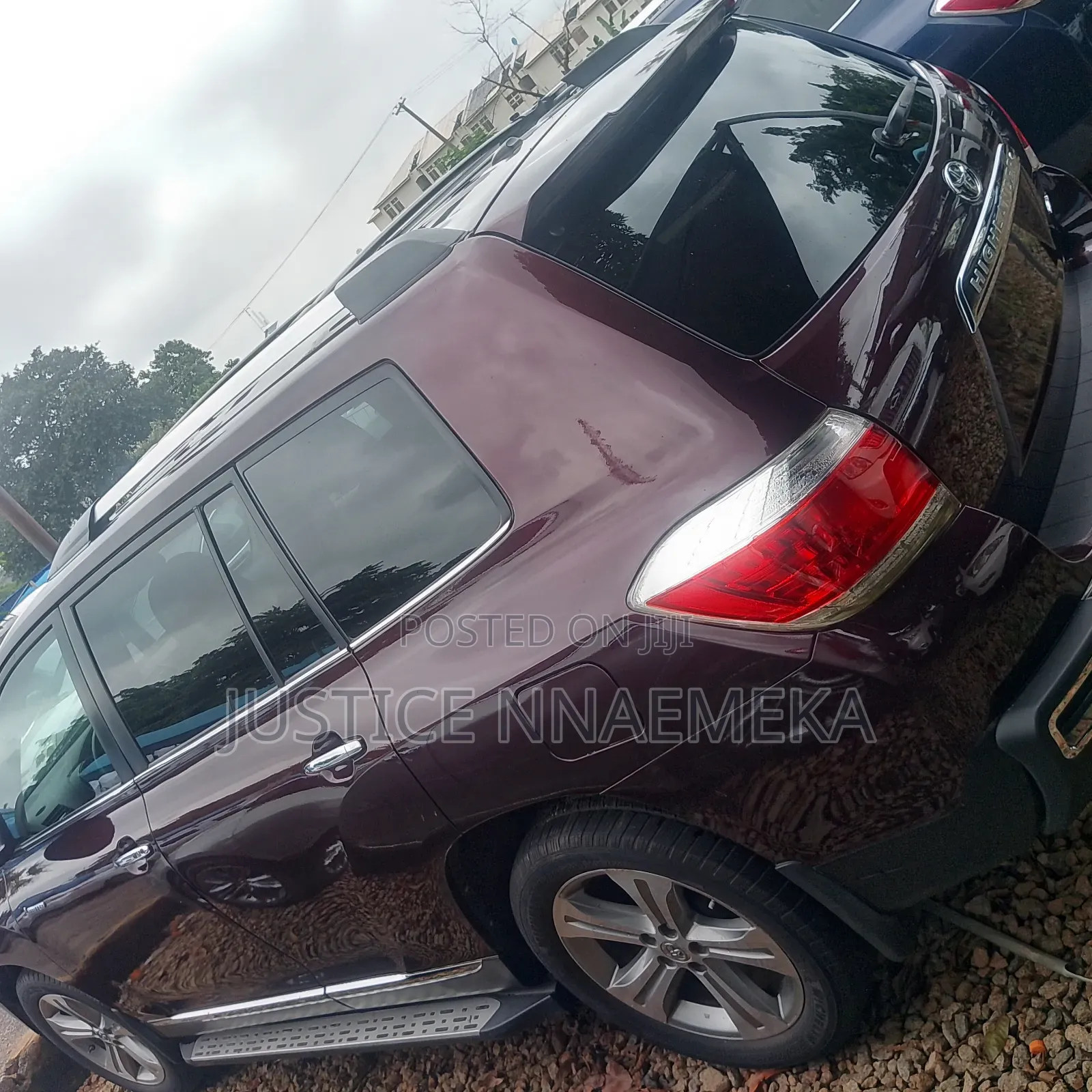 Toyota Highlander 2013 Maroon