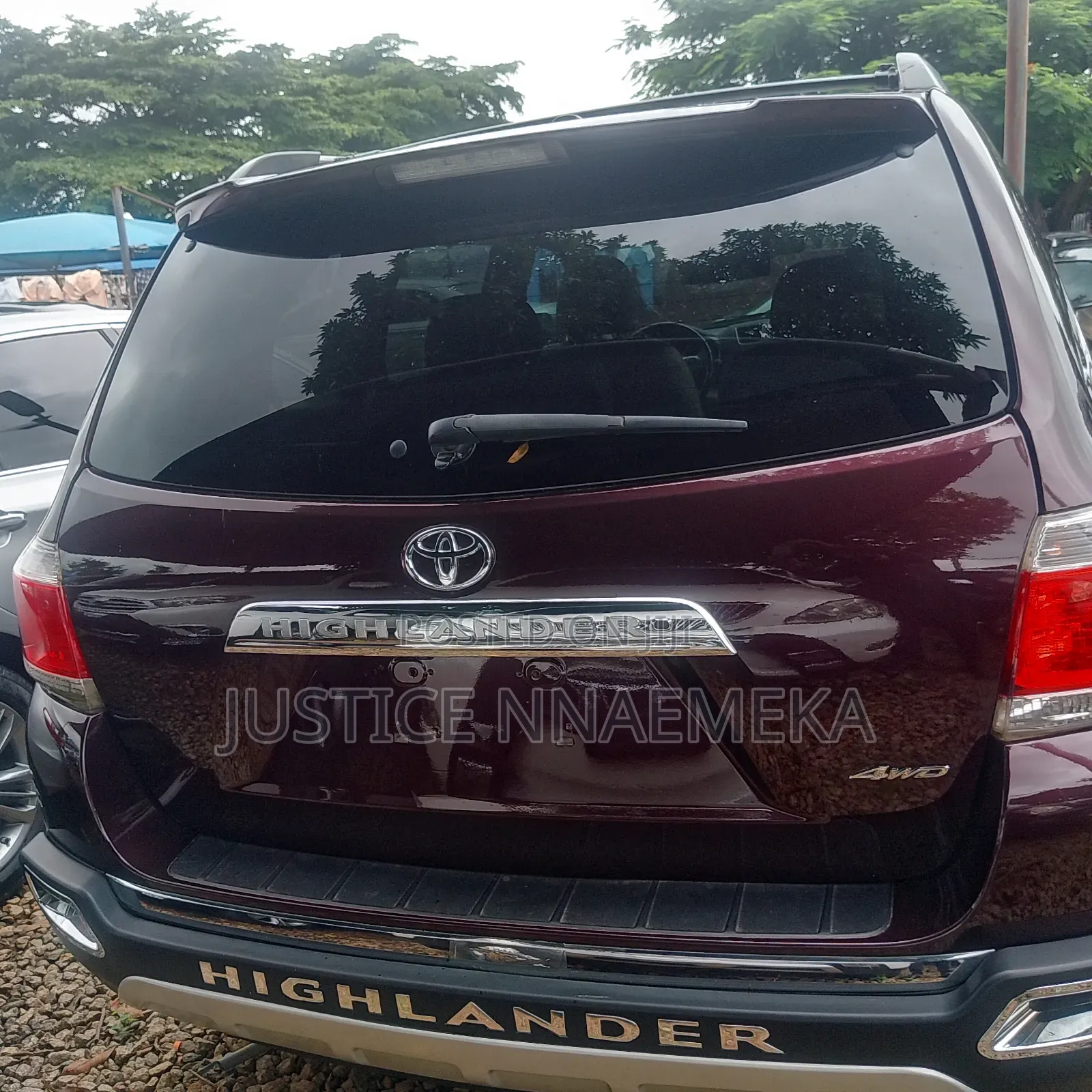 Toyota Highlander 2013 Maroon