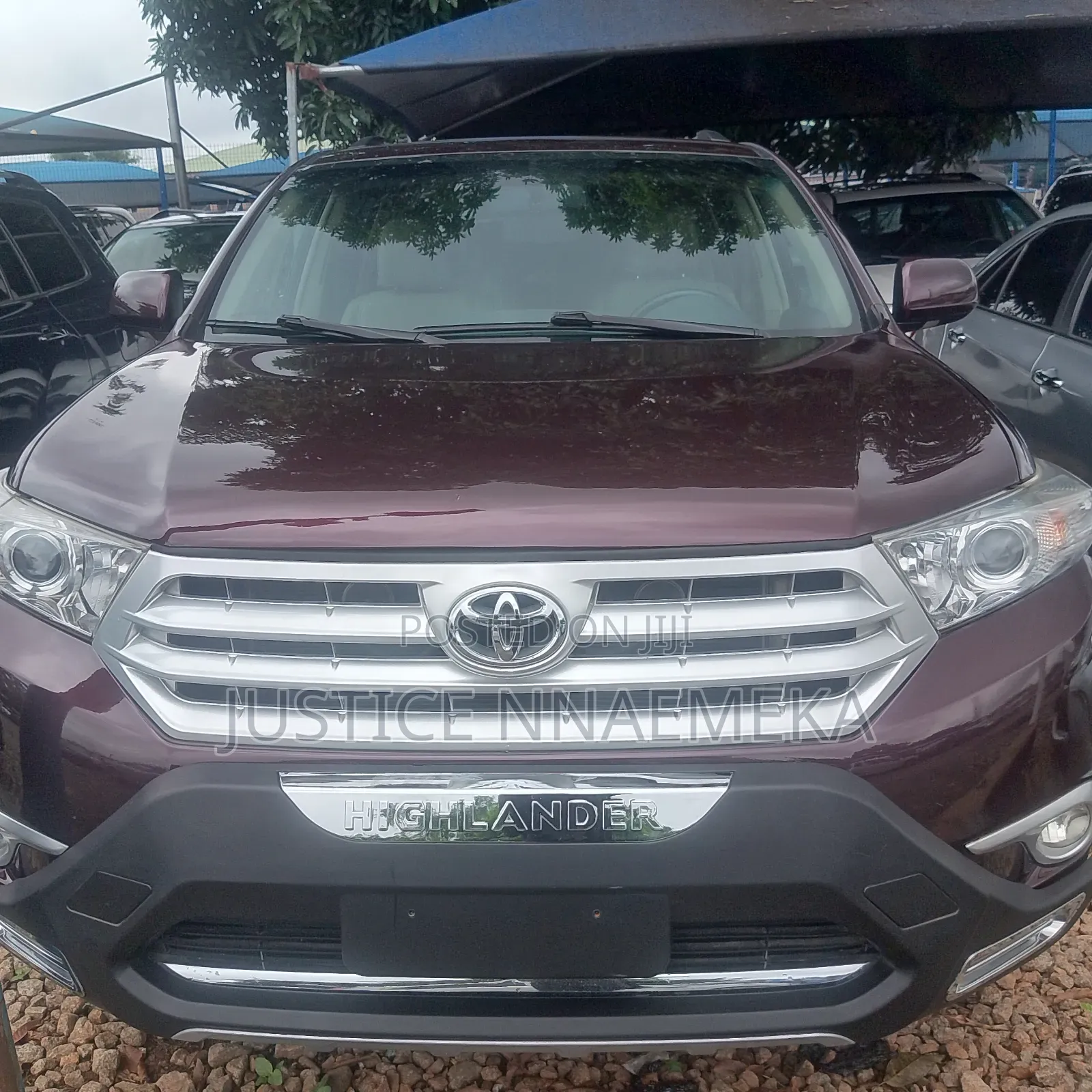 Toyota Highlander 2013 Maroon
