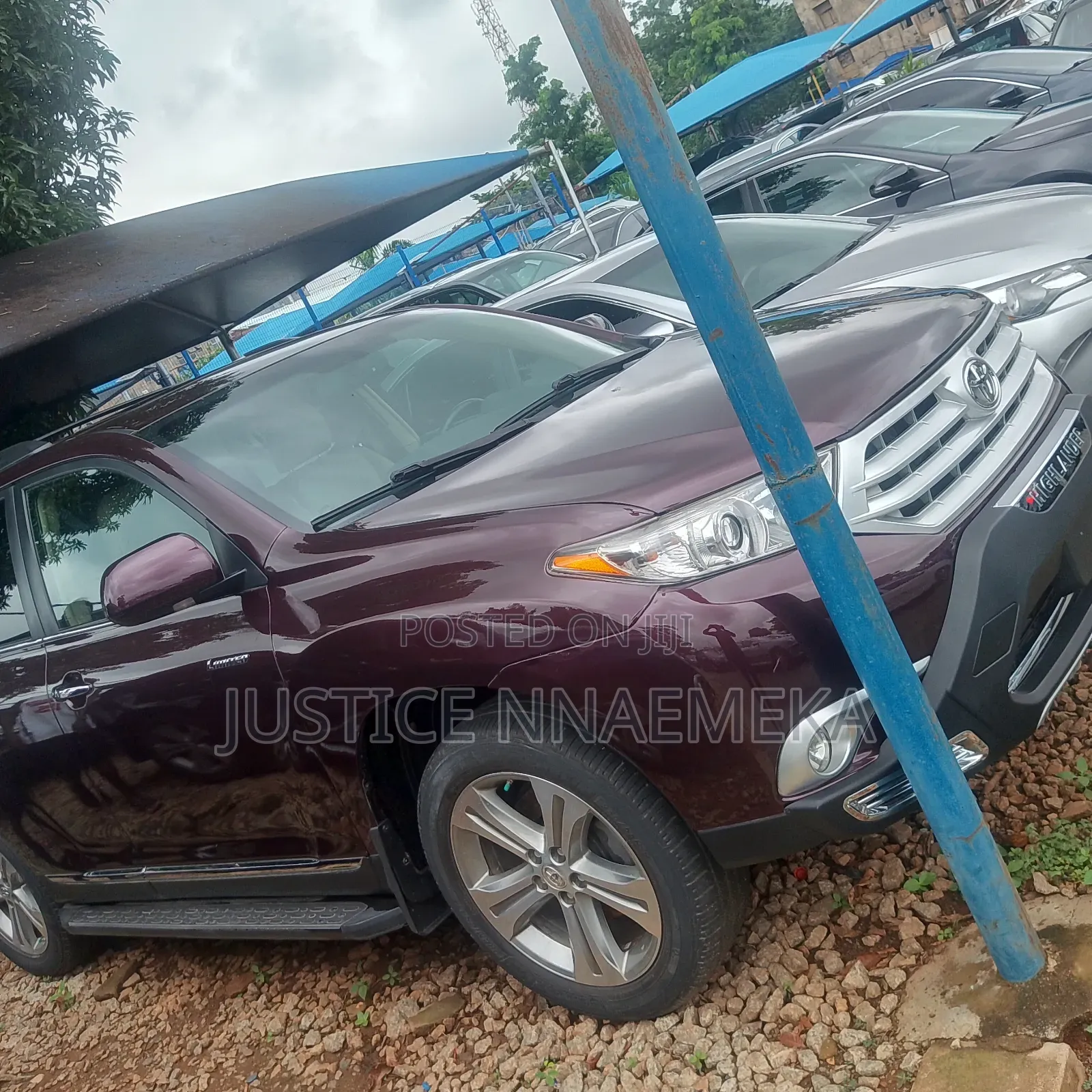 Toyota Highlander 2013 Maroon