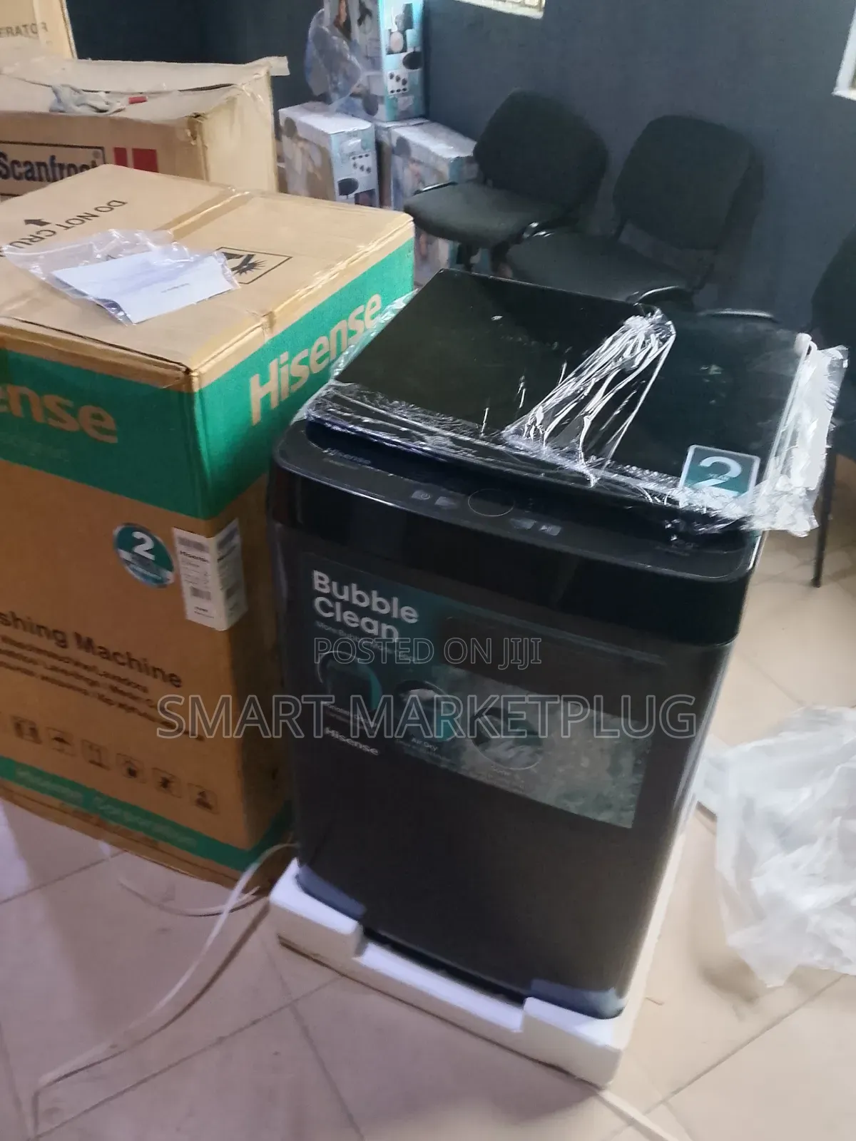 Affordable Hisense Automatic Top Loader (9kg)washing Machine With Spin