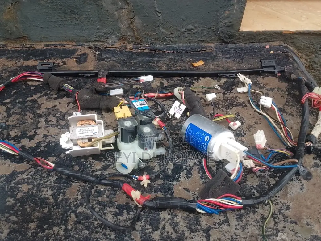 Samsung Washing Machine Panel and Complete Wiring System