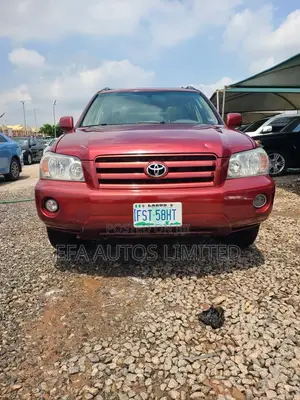 Toyota Highlander Limited V6 2006 Red