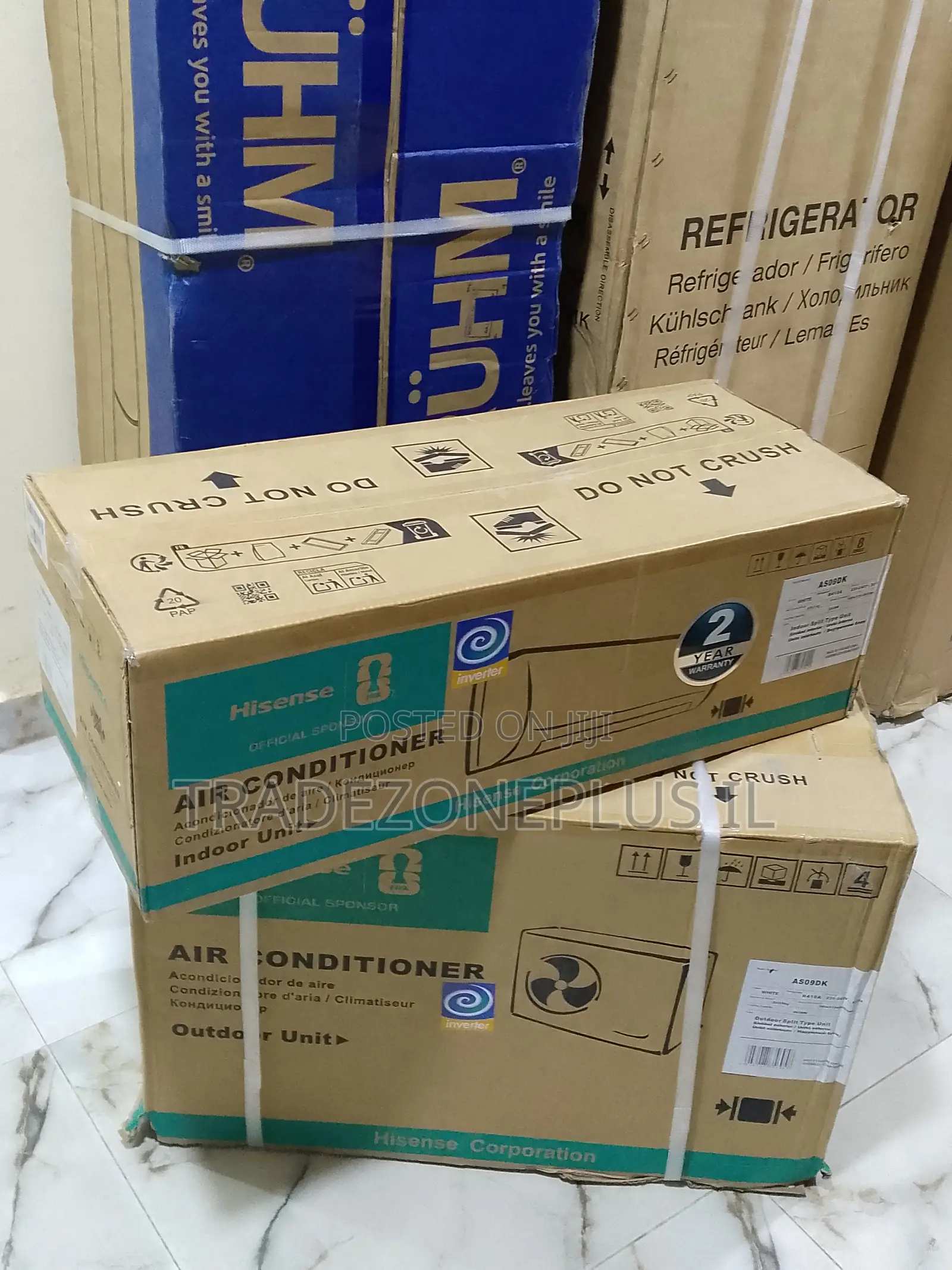 Hisense 9000 BTU Split Inverter Air Conditioner 1HP