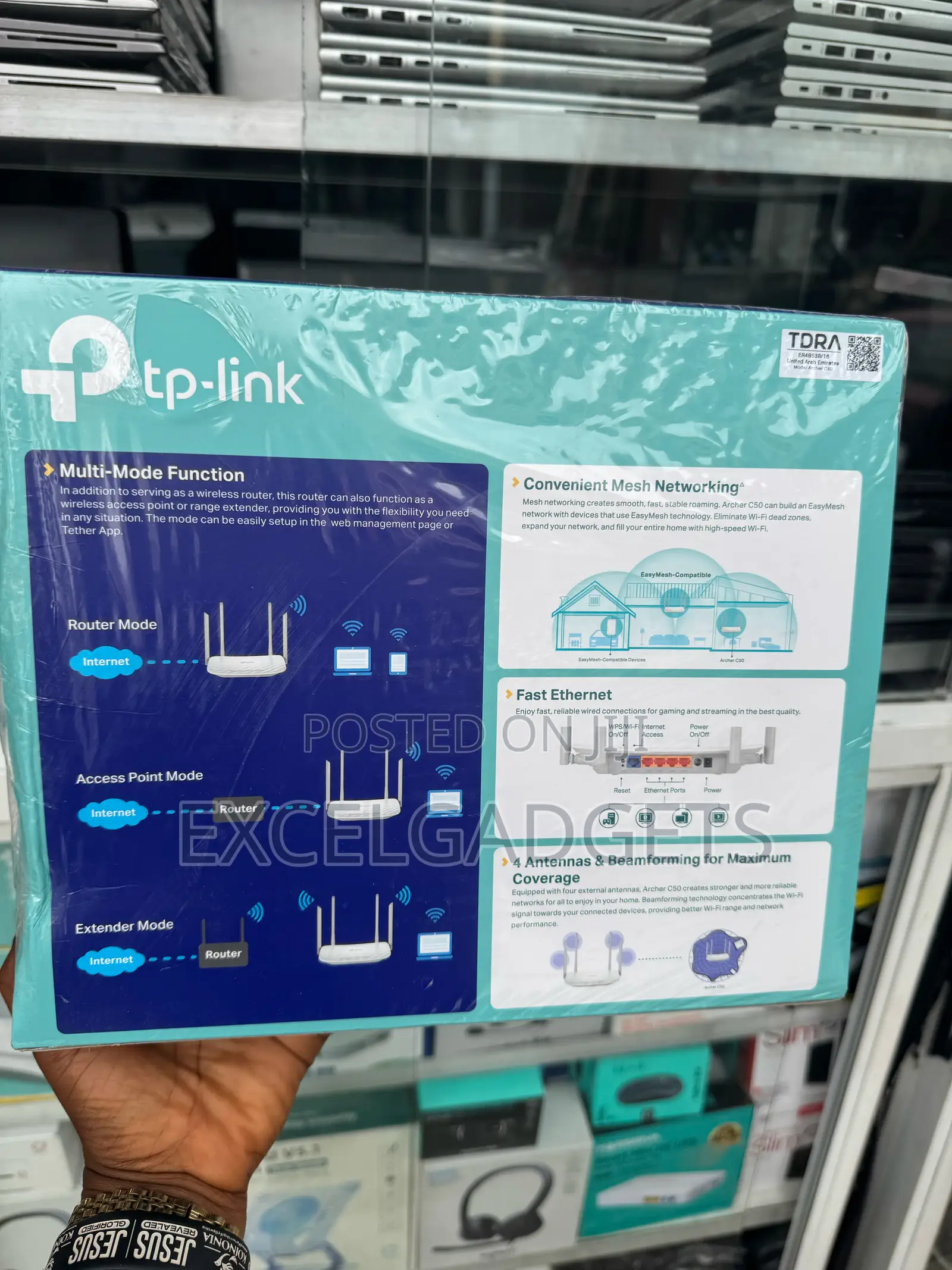 Tp Link AC1200 Router Dual Band Archer C50