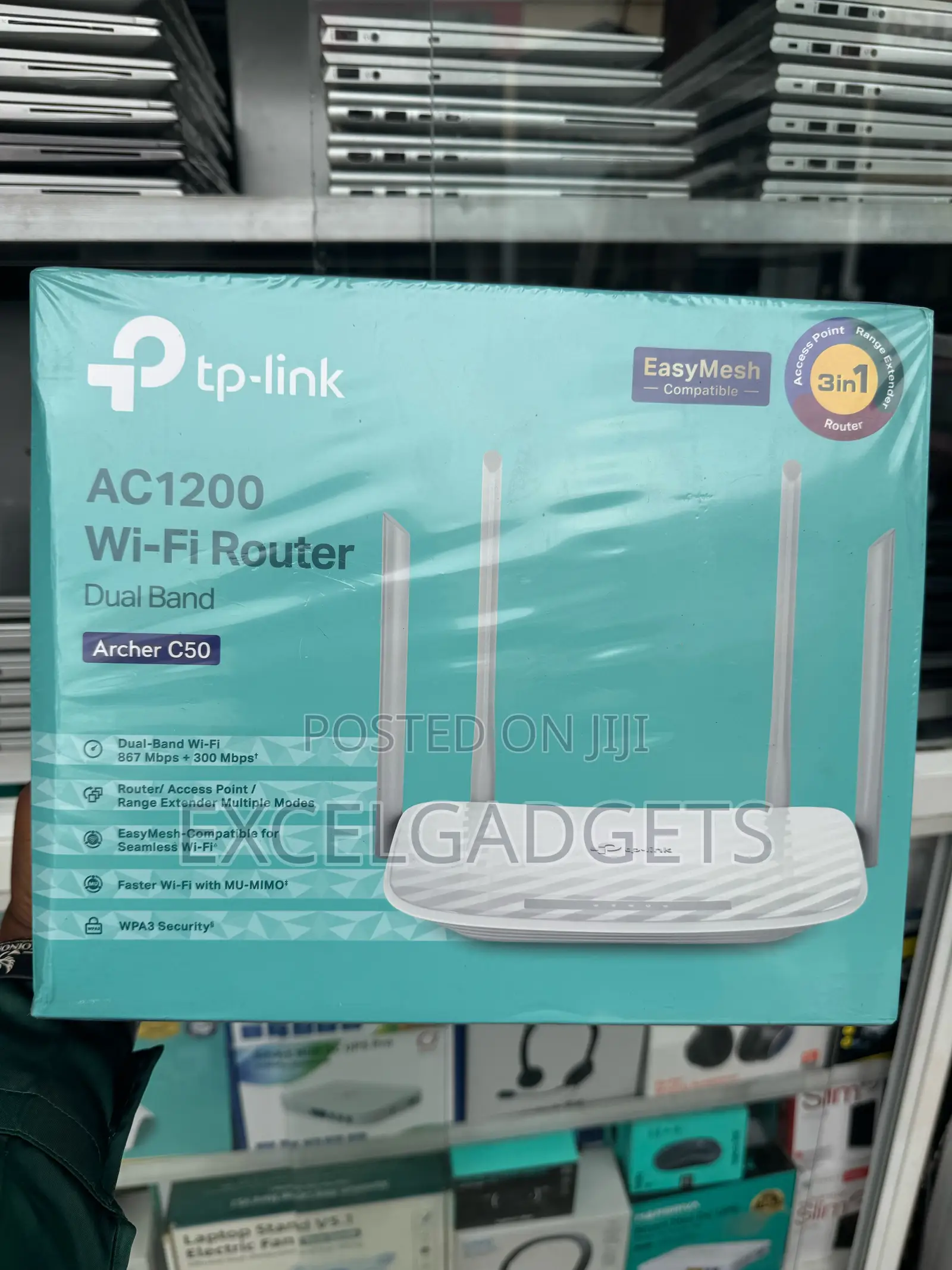 Tp Link AC1200 Router Dual Band Archer C50