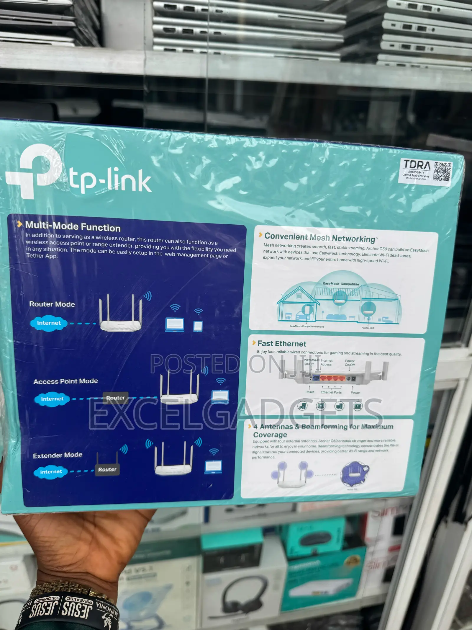 Tp Link AC1200 Router Dual Band Archer C50