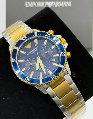 Emporio and Armani Quality Luxury Men Stainless Steel Wristwatch